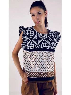 CUNEGONDA BLUSA FRILL FANTASIA