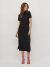 VIBE HIGH NECK S/S MIDI DRESS/SU