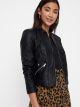 VMKHLOE  FAVO FAUX LEATHER JACKET